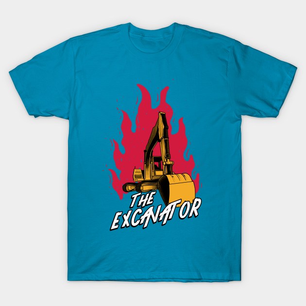 The Excavator T-Shirt by damnoverload